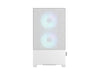 Fractal Design POP Mini Air RGB White Clear Tinted Side Panel Micro-ATX Mini Tower Case FD-C-POR1M-01
