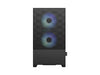 Fractal Design POP Mini Air RGB Black Clear Tinted Side Panel Micro-ATX Mini Tower Case FD-C-POR1M-06