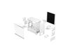 Fractal Design POP SILENT White ATX Computer Case with Window Side Panel FD-C-POS1A-04