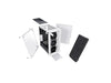 Fractal Design Meshify C White Mid Tower Computer Case with Light Tinted Tempered Glass FD-CA-MESH-C-WT-TGC