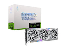 MSI Geforce RTX 4070TI SUPER 16G GAMING X TRIO WHITE Video Card