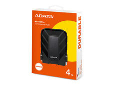 Adata HD710 Pro 4TB External Hard Drive Black AHD710P-4TU31-CBK