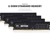 KLEVV U-DIMM SK Hynix Chips DDR4 8GB (1x 8GB) Standard Desktop Memory, 3200MHz 22-22-22-51 1.2V, 288-Pin, Unbuffered, Black (KD48GU880-32N2200)
