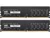KLEVV U-DIMM SK Hynix Chips DDR4 16GB (2x 8GB) Standard Desktop Memory Kit, 3200MHz 22-22-22-51 1.2V, 288-Pin, Unbuffered, Black (KD48GU880-32N220D)