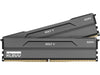 KLEVV Bolt V DDR5 32GB (2x16GB) 6000MHz CL28 SK Hynix A-Die Gaming Desktop Ram Memory - Charcoal Grey (KD5AGUA80-60B280H)