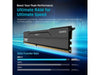 KLEVV Bolt V DDR5 32GB (2x16GB) 6000MHz CL28 SK Hynix A-Die Gaming Desktop Ram Memory - Charcoal Grey (KD5AGUA80-60B280H)