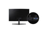 Open Box - Samsung 27" Essential S3 S36GD Curved Monitor, VA FHD 1080p 100Hz 4ms GTG LCD 1800R, AMD FreeSync, HDMI VGA, Tilt Adjustable, Anti-Glare (LS27D368GANXZA)