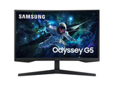 Open Box - Samsung 32" Odyssey G55C Curved Gaming Monitor, VA QHD 1440p 165Hz 1ms MPRT HDR10 LCD 1000R, AMD FreeSync, HDMI DisplayPort, Tilt Adjustable, Anti-Glare (LS32CG550ENXZA)