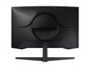 Open Box - Samsung 32" Odyssey G55C Curved Gaming Monitor, VA QHD 1440p 165Hz 1ms MPRT HDR10 LCD 1000R, AMD FreeSync, HDMI DisplayPort, Tilt Adjustable, Anti-Glare (LS32CG550ENXZA)