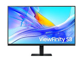 Open Box - Samsung 32" ViewFinity S80UD Monitor, 4K UHD VA, HDR10, 5ms GTG, HDMI, DisplaypPort, USB-C(90W), Gbe LAN, PBP, PIP, Fully Adjust Stand, Anti-Glare (LS32D806UANXGO)