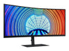 Open Box - Samsung 34" ViewFinity S6 Curved Monitor, VA UWQHD 3440 x 1440 100Hz 5ms GTG HDR10 LCD 1000R, FreeSync, HDMI DP USB-C RJ45, Fully Adjustable, Anti-Glare (LS34A654UBNXGO)