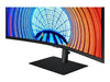 Open Box - Samsung 34" ViewFinity S6 Curved Monitor, VA UWQHD 3440 x 1440 100Hz 5ms GTG HDR10 LCD 1000R, FreeSync, HDMI DP USB-C RJ45, Fully Adjustable, Anti-Glare (LS34A654UBNXGO)