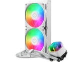 Cooler Master MasterLiquid 240 Core II White ARGB Liquid Cooler MLW-D24M-A18PA-RW