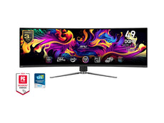 MSI MAG 491CQP QD-OLED 49" DQHD 144Hz 0.03ms Curved 1800R QD-OLED Gaming Monitor 5120 x 1440 Black Color