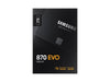 Samsung 870 EVO 2TB 2.5 Inch SATA III Internal SSD (MZ-77E2T0B/AM)