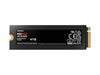 Samsung 990 PRO 4TB PCIe Gen4 M.2 2280 Internal Solid State Hard Drive (MZ-V9P4T0CW)
