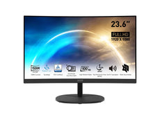 MSI PRO MP2412C 24" FHD 100Hz 4ms IPS Curved Monitor w/ Build-In Speaker 1920 x 1080