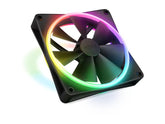 NZXT F140 Duo RGB 140MM PC Cooling Fan Black RF-D14SF-B1
