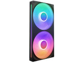 NZXT F280 RGB Core Single-Frame 280mm RGB Case Fan Matte Black RF-U28HF-B1