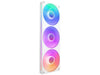 NZXT F360 RGB Core Single-Frame 360mm RGB Case Fan Matte White RF-U36HF-W1