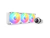 NZXT Kraken 360 RGB 360mm AIO Liquid Cooler White Color w/ 3x F120 RGB 120mm Fans RL-KR360-W1