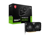 MSI Geforce RTX 4060 VENTUS 2X BLACK 8G OC Gaming Video Card