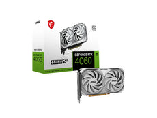 MSI Geforce RTX 4060 VENTUS 2X WHITE 8G OC Gaming Video Card