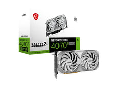 MSI Geforce RTX 4070TI SUPER 16G VENTUS 2X WHITE OC Video Card