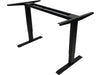 Aero Electric Height Adjustable Ergonomic Sit-Stand Desk Frame with Memory Controller, Cup Holder & Headphone Hook - Black