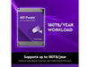 WD Purple 4TB Surveillance 3.5" Internal Hard Disk - 5400 RPM, 256MB Cache  SATA 6.0Gb/s - WD44PURZ