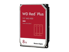 WD Red Plus 8TB NAS 3.5" Internal Hard Disk - 5460 RPM, 128MB Cache - WD80EFZZ