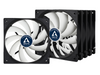 Arctic F12 PWM PST 4Pin 120mm Case Fan Value Pack 5pcs Black & White Color ACFAN00062A