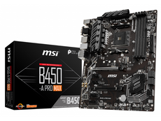 MSI B450-A PRO MAX AM4 AMD B450 SATA 6Gb/s ATX AMD Motherboard