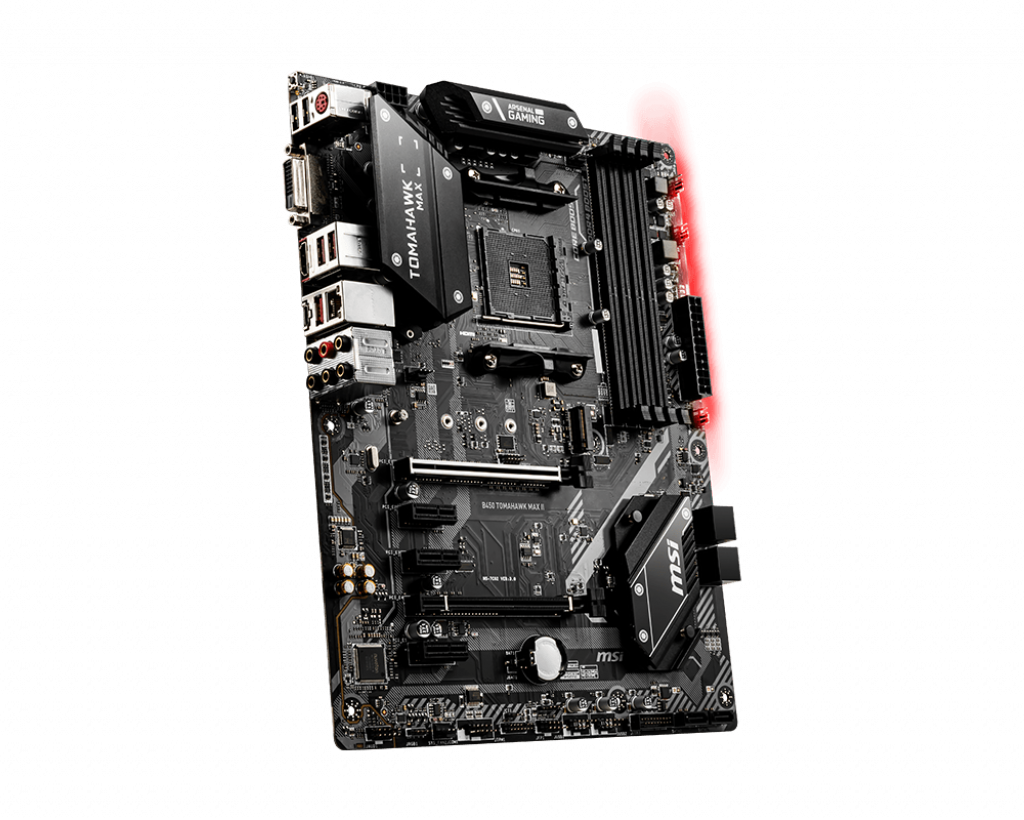 MSI B450 TOMAHAWK MAX II AMD B450 AM4 Gaming Motherboard