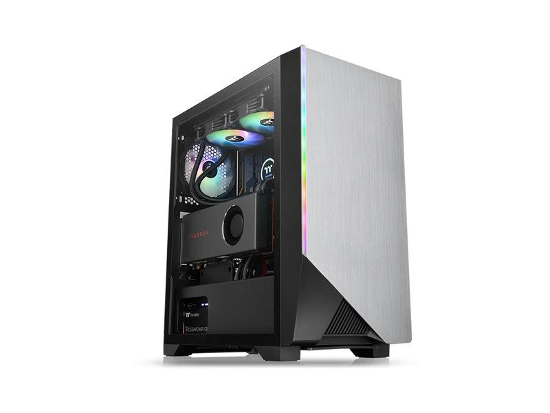 Thermaltake H550 Tempered Glass Mid-Tower ARGB Chassis CA-1P4-00M1WN-00