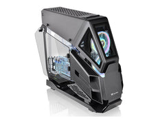 Thermaltake AH T600 Black Helicopter Styled Open Frame Tempered Glass Full Tower Case CA-1Q4-00M1WN-00