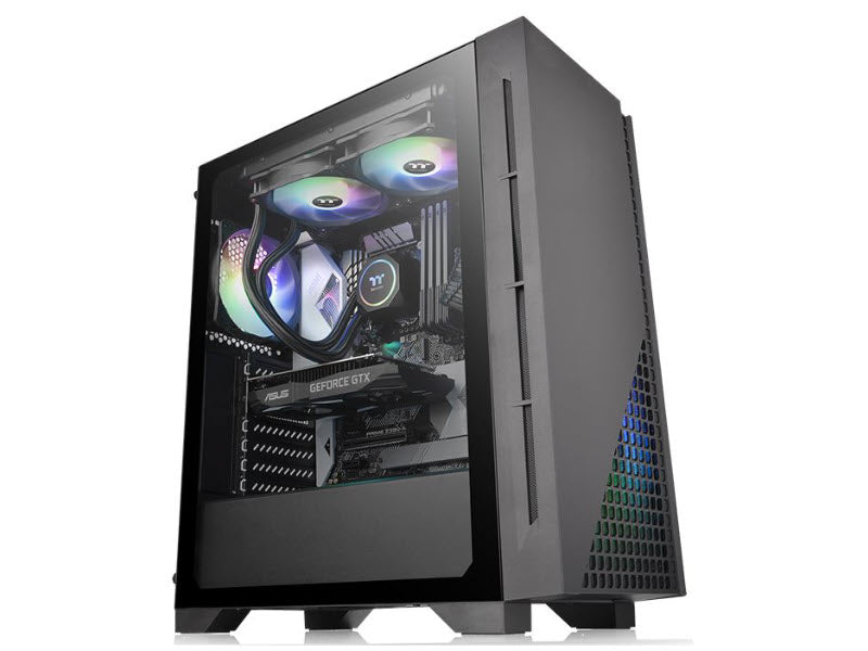 Thermaltake H330 Tempered Glass Mid-Tower ATX Chassis CA-1R8-00M1WN-00