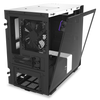 NZXT H210i Mini-ITX PC Gaming Case, USB-C Port,Tempered Glass Side Panel, Integrated RGB Lighting White/Black Color