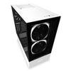 NZXT H510i Eite ATX PC Gaming Case, USB-C Port, Dual Tempered Glass Panel, Integrated RGB Lighting White/Black Color