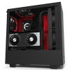 NZXT H510i ATX PC Gaming Case, USB-C Port,Tempered Glass Side Panel, Integrated RGB Lighting Black/Red Color