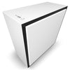 NZXT H710i ATX PC Gaming Case, USB-C Port,Tempered Glass Side Panel, Integrated RGB Lighting White/Black Color CA-H710I-W1
