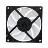 Arctic F8 PWM PST 4pin 80mm Case Fan Black & White Color AFACO-080P0-GBA01