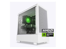 Aero H5 Silver Elite Gaming System White Edition - AMD Ryzen 5 - Geforce RTX 3050 - 16GB RGB DDR4 3200Mhz - 1TB Gen 4 NVME SSD - Windows 11 Home