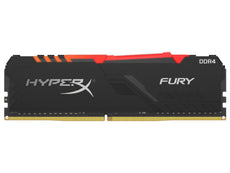 Kingston HyperX FURY RGB 16GB Single 288-Pin DDR4 SDRAM DDR4 3200 (PC4 25600) Desktop Memory Model HX432C16FB3A/16