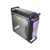 Cooler Master MasterBox Q300P mATX Case w/ 2 RGB Fans, RGB Controller & Splitter, 4 Handles, Transparent Acrylic Side Panel MCB-Q300P-KANN-S02