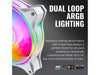 Cooler Master MasterFan MF120 Halo Duo-Ring ARGB 120mm Fan White Edition for Case/Liquid Radiator MFL-B2DW-18NPA-R1