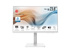MSI Modern MD241PW 24" FHD 1080P 75Hz IPS Monitor with Built-in Speaker White Color 1920 x 1080