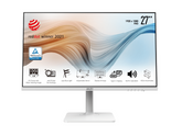 MSI Modern MD271PW 27" FHD 1080P 75Hz IPS Monitor with Built-in Speaker White Color 1920 x 1080
