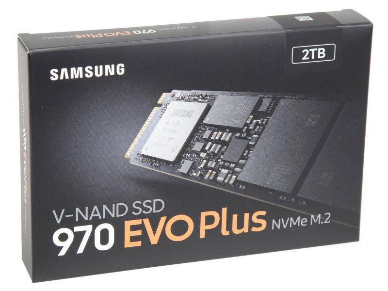 SAMSUNG 970 EVO PLUS 2TB PCIe Gen 3.0 x4 M.2 2280 NVMe SSD MZ-V7S2T0B/AM