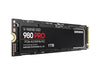 SAMSUNG 980 PRO 1TB PCIe Gen 4.0 x4 M.2 2280 NVMe SSD MZ-V8P1T0B/AM